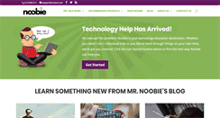 Desktop Screenshot of noobie.com